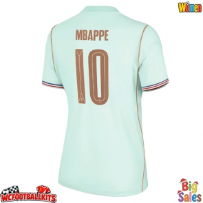 France Kylian Mbappe #10 Replica Away Stadium Shirt for Women World Cup 2026 Short Sleeve